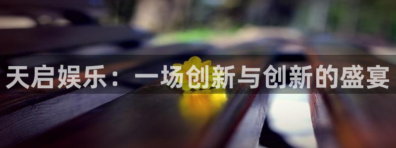 门徒娱乐凯捷注册：天启娱乐：一场创新与创新的盛宴