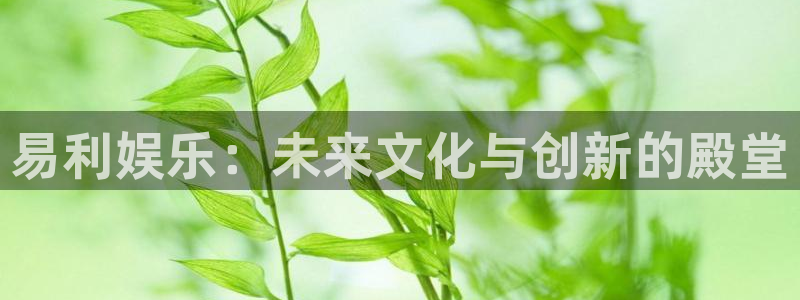 门徒娱乐4平台：易利娱乐：未来文化与创新的殿堂